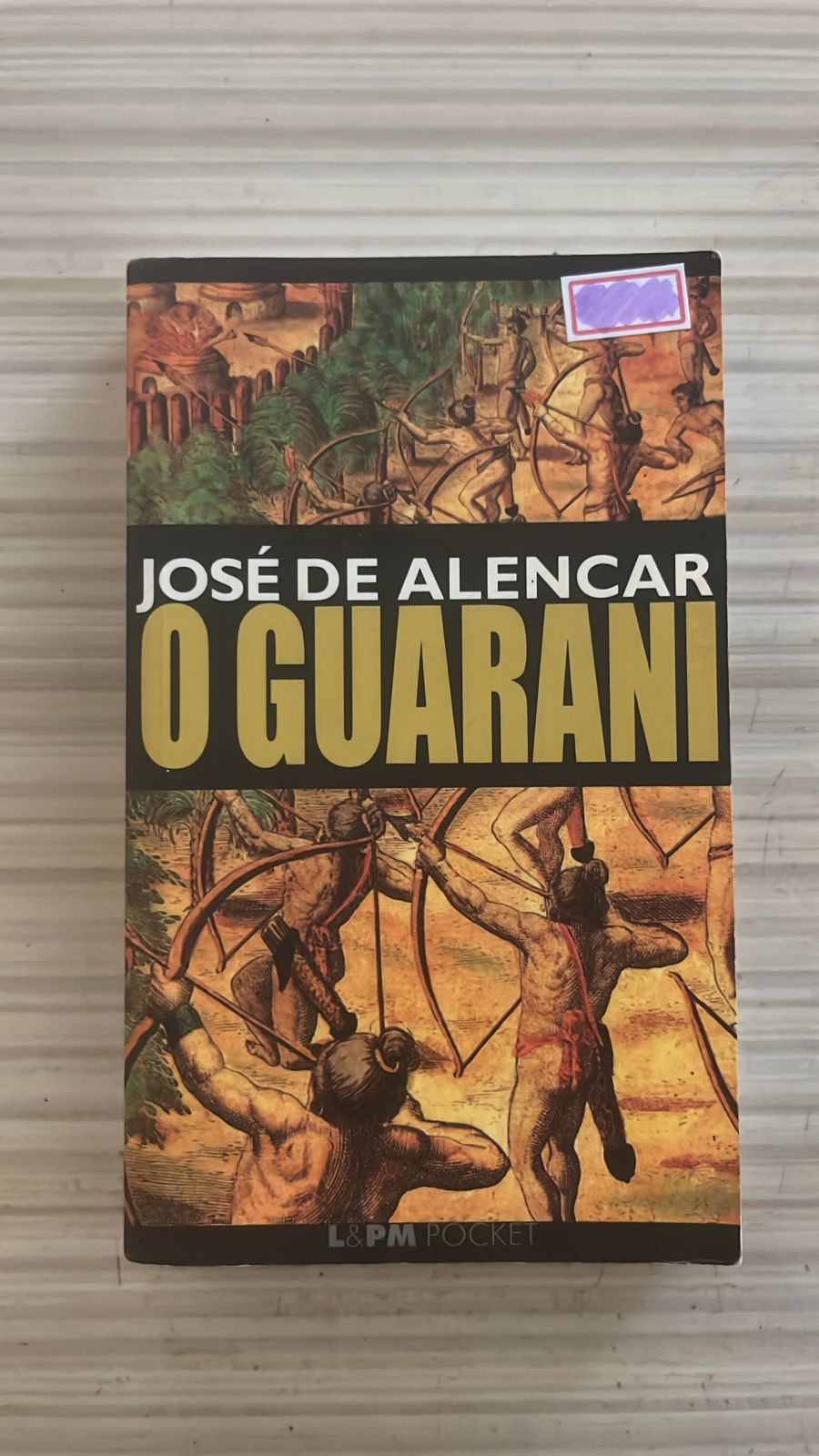 Capa do livro O Guarani, de José de Alencar, edição L&PM Pocket