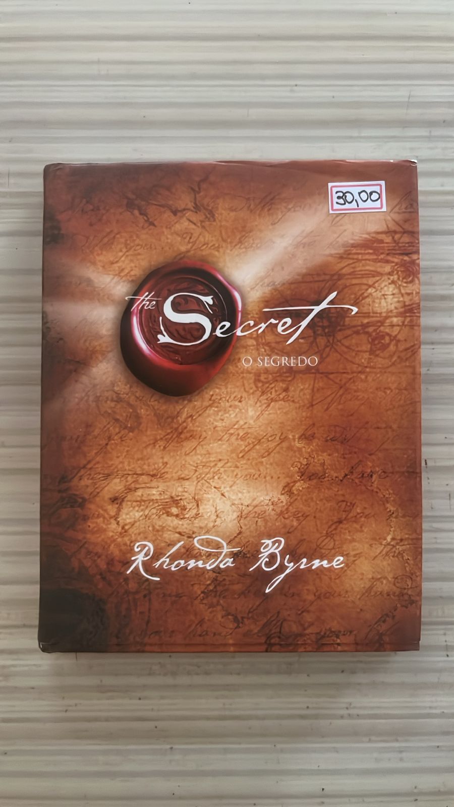 Capa do livro The Secret: O Segredo, de Rhonda Byrne
